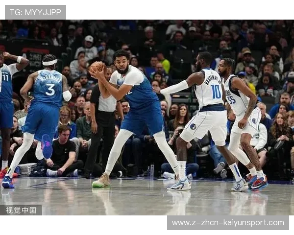 唐斯篮板抢下后二次进攻得分，森林狼展现霸气